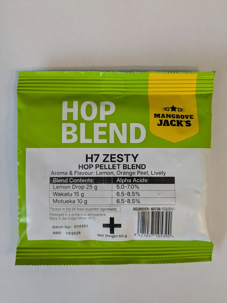 MJ H7 Zesty Hops 50 g - chmeľová zmes