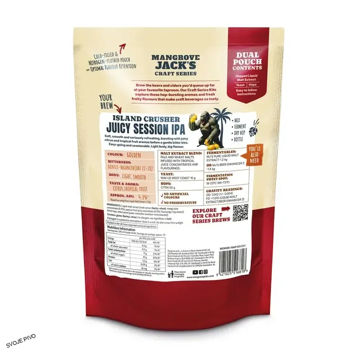 Mangrove Jack´s CS Juicy Session IPA mladinový koncentrát