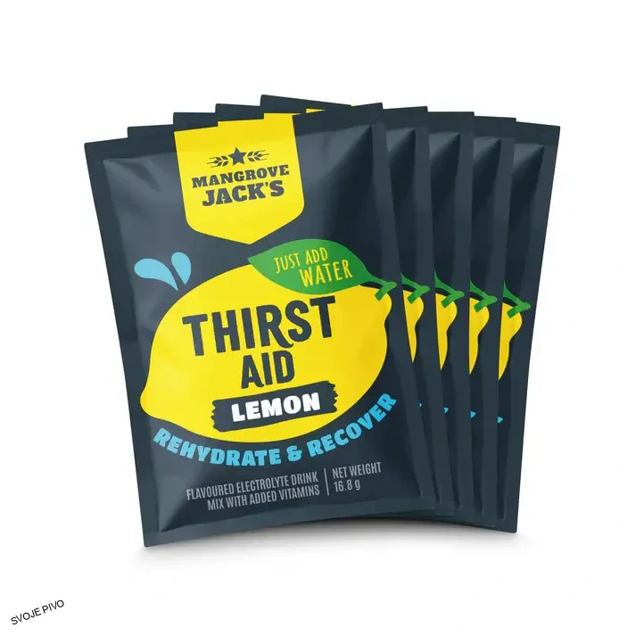 Mangrove Jack´s Thirst Aid Lemon -  elektrolytický nápoj citrónový