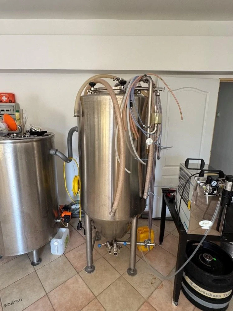 Pivovar 150 l s príslušenstvom - cena dohodou