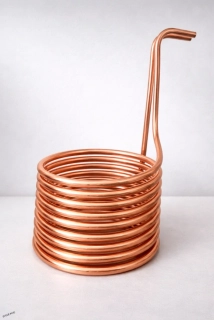 Chladič špirálový meď + hadice a spojky